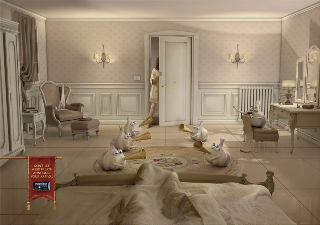 Mentos print ads