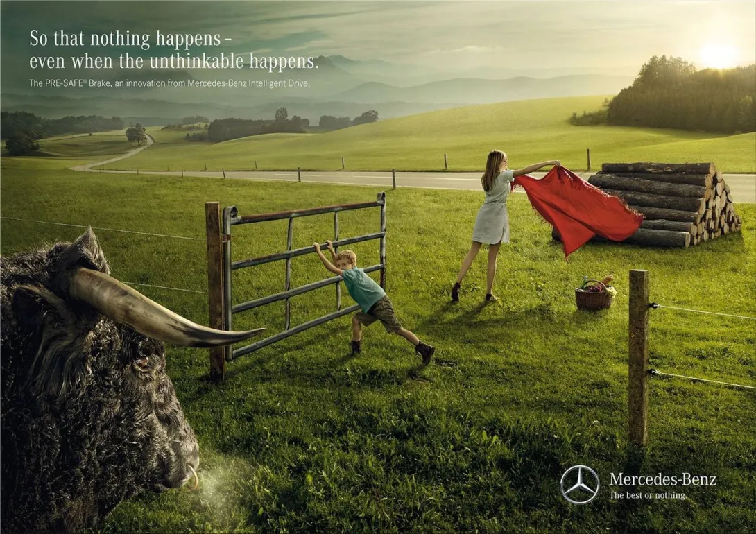 Mercedes-Benz ads