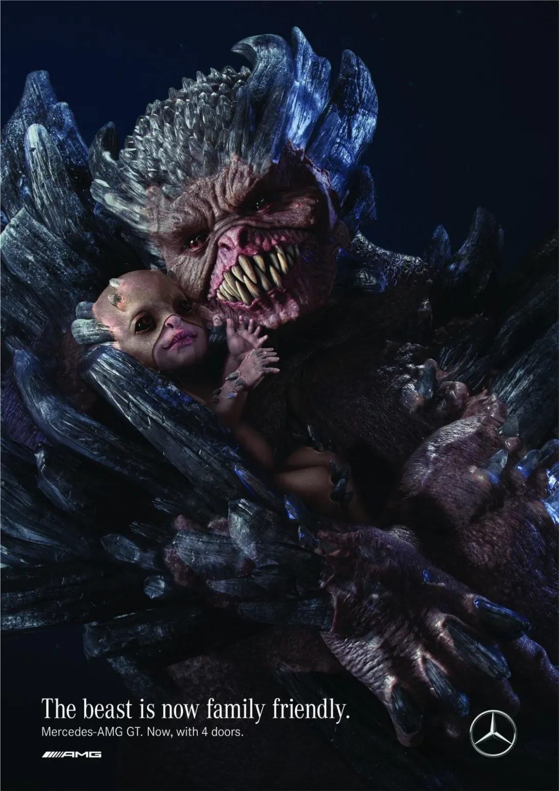 Mercedes "The beast is now family friendly"
