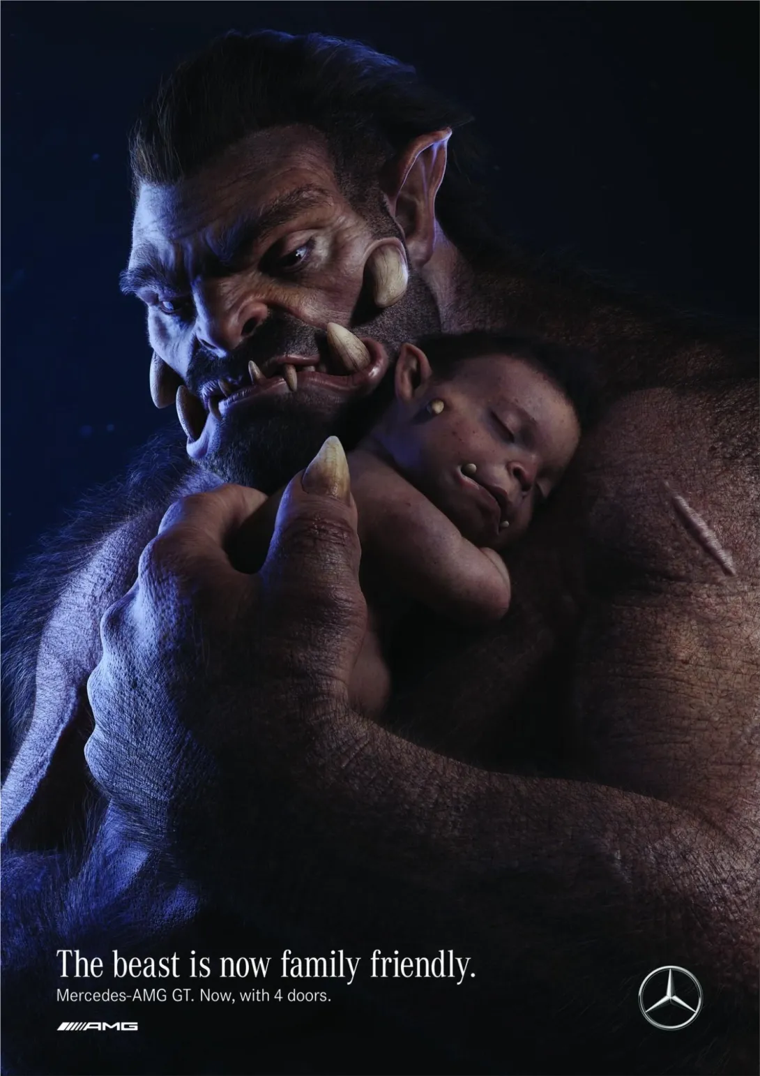 Mercedes "The beast is now family friendly"