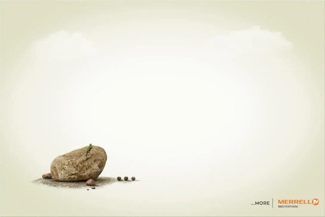 Merrell print ads