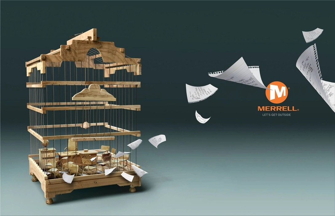 Merrell ads