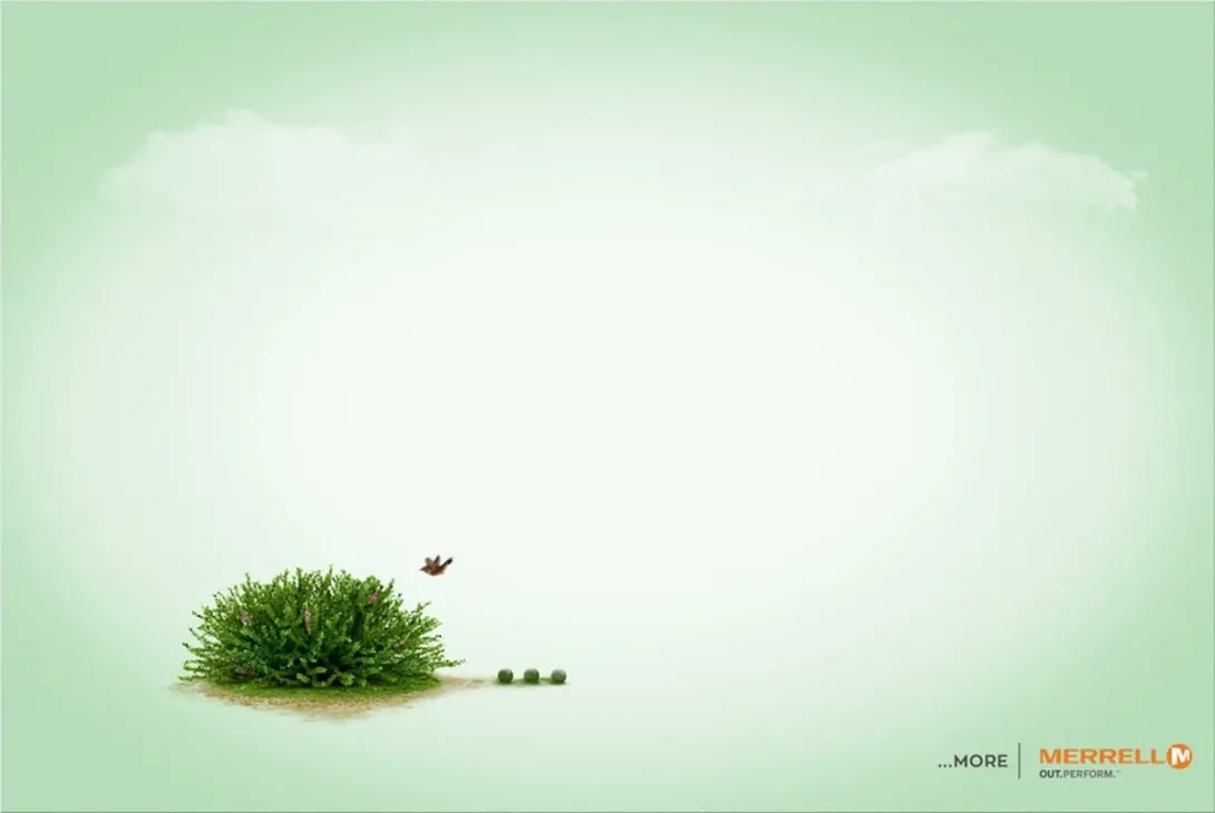 Merrell print ads