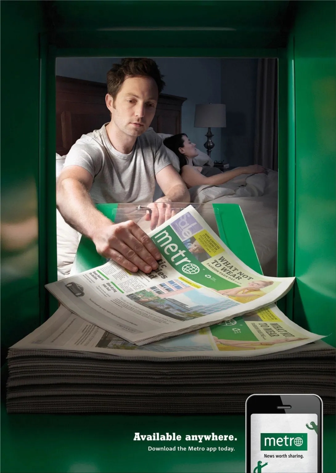Metro ads