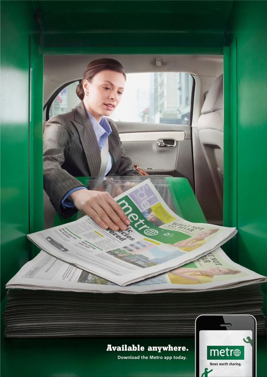 Metro ads