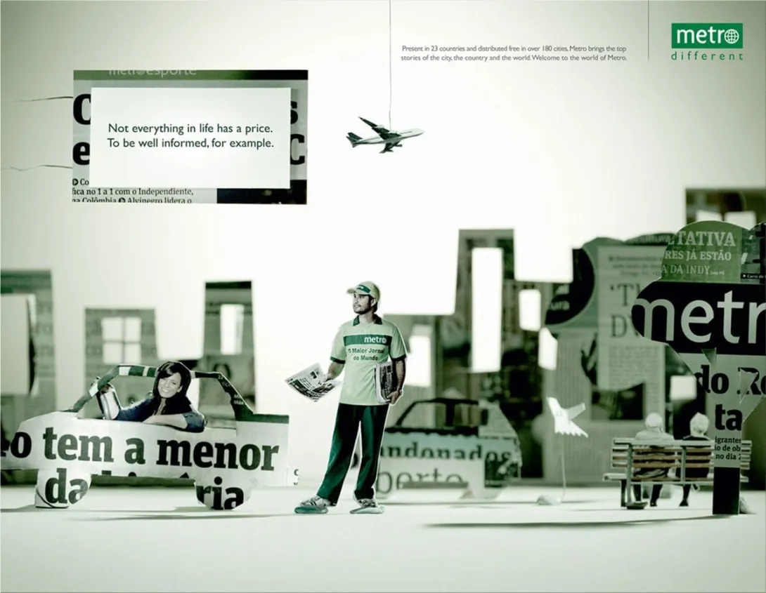 Metro ads