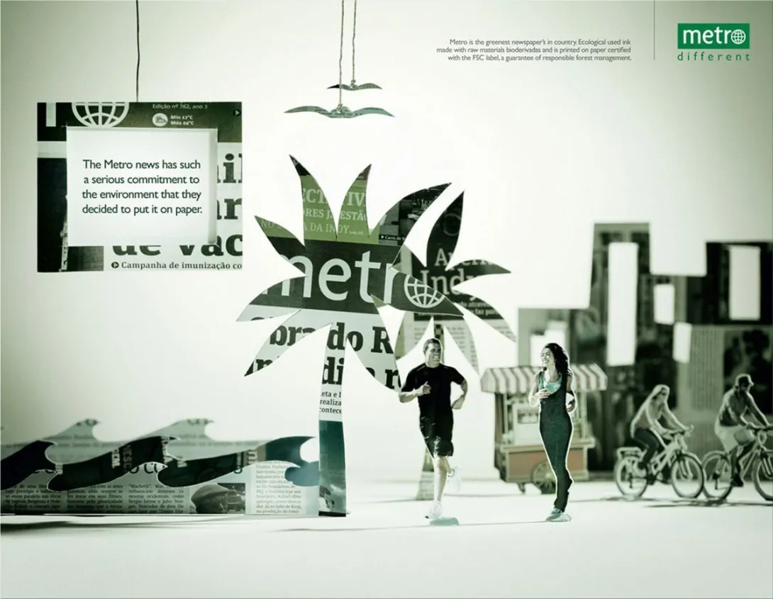 Metro ads