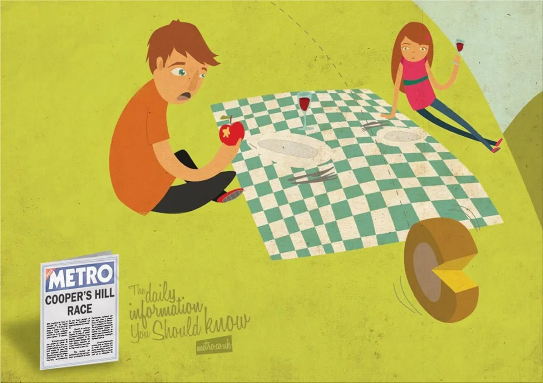 Metro ads