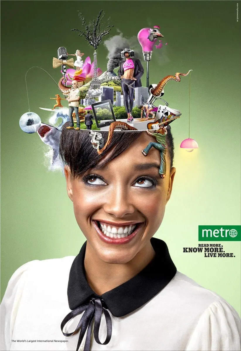 Metro ads