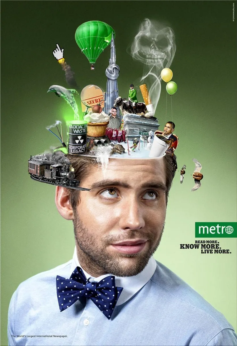 Metro ads