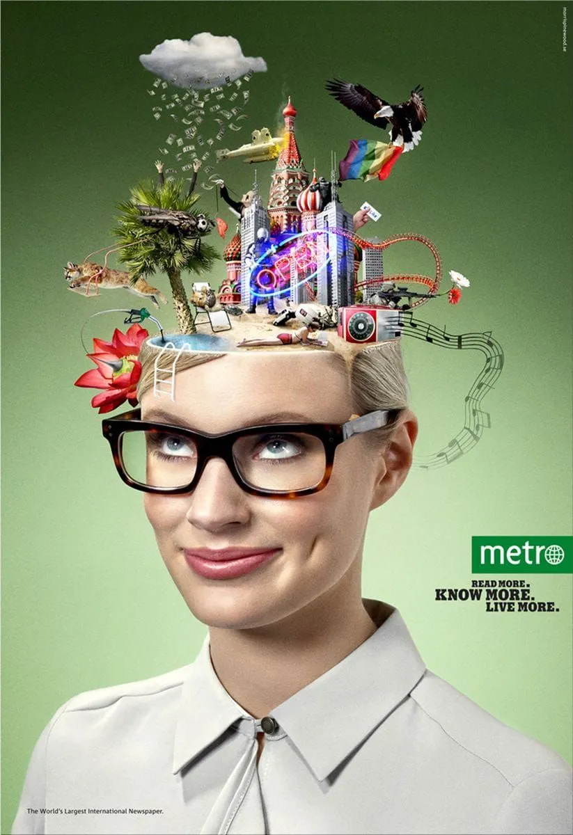 Metro ads