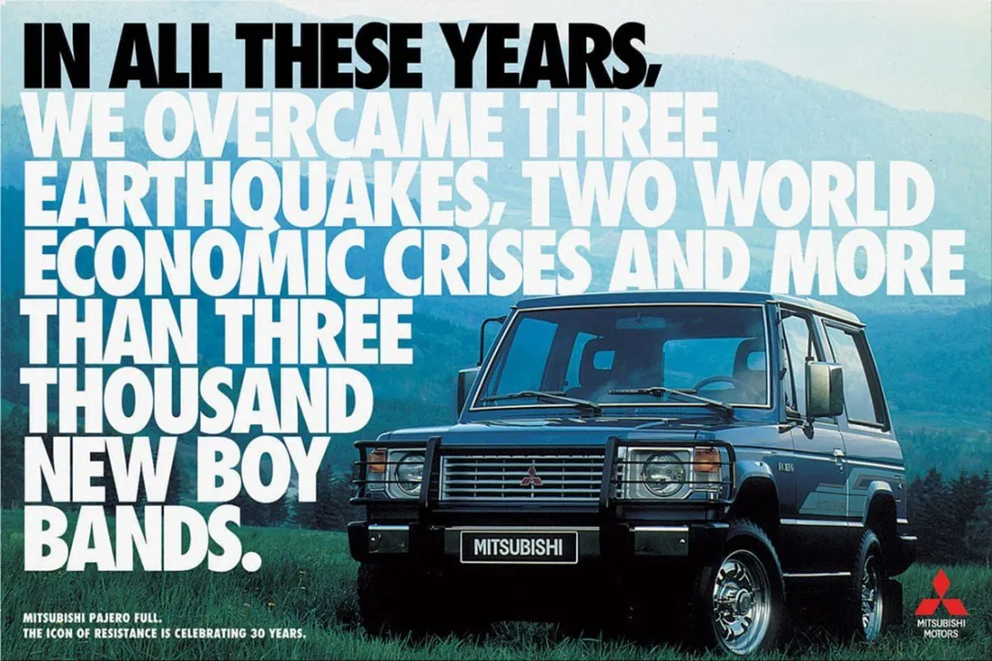 Mitsubishi Pajero Full ads