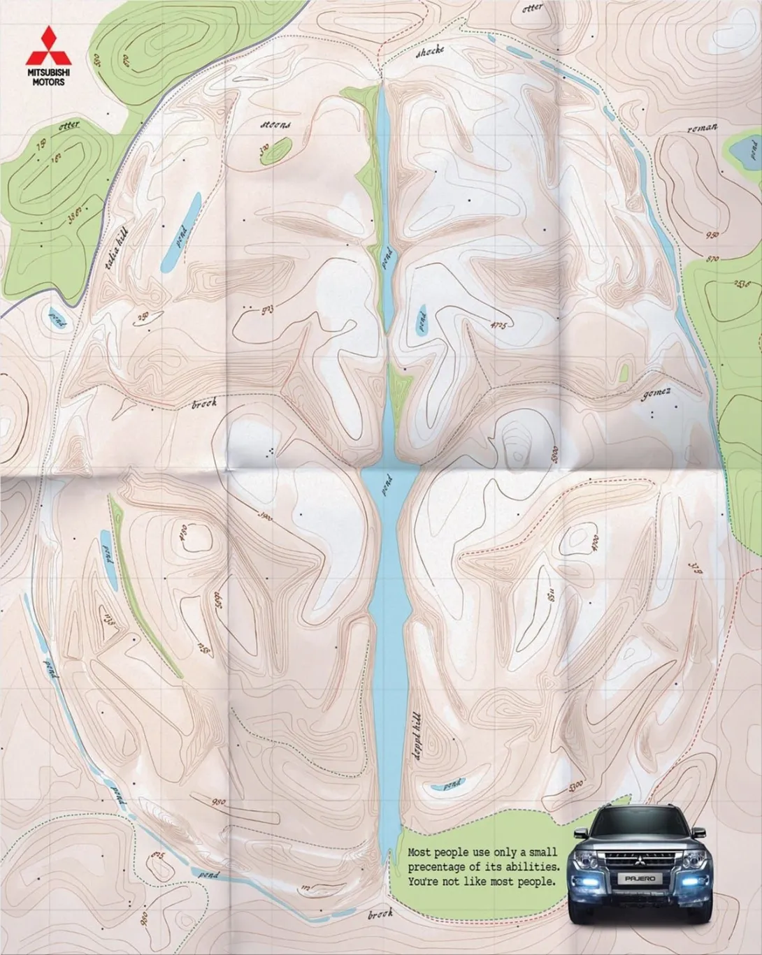 Mitsubishi ads