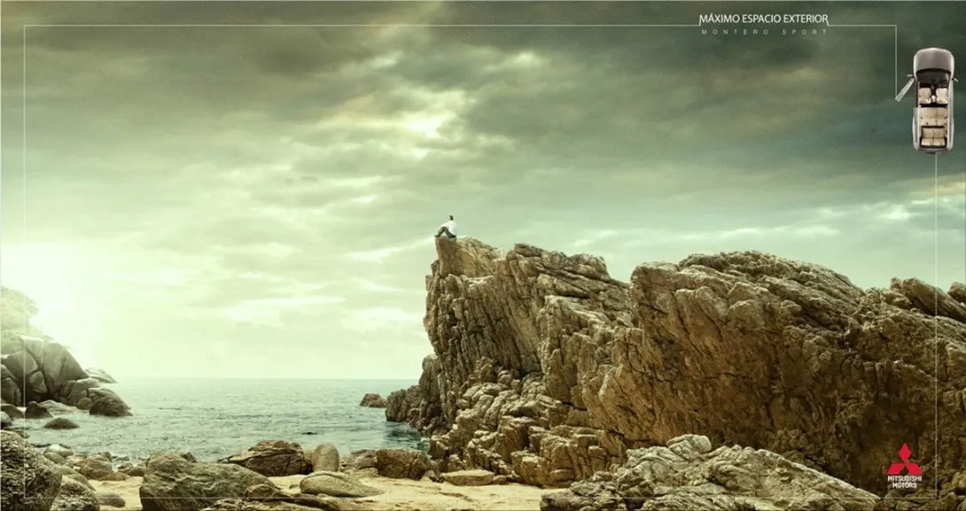 Mitsubishi ads