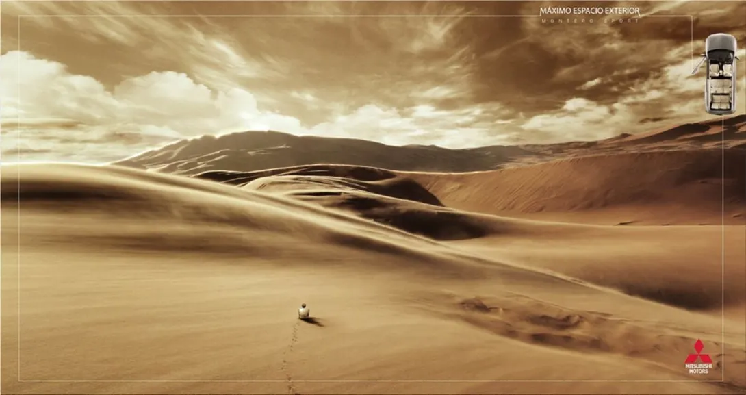 Mitsubishi ads