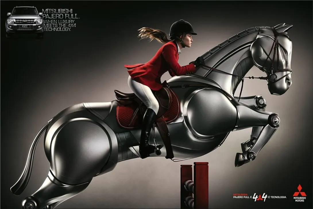 Mitsubishi ads