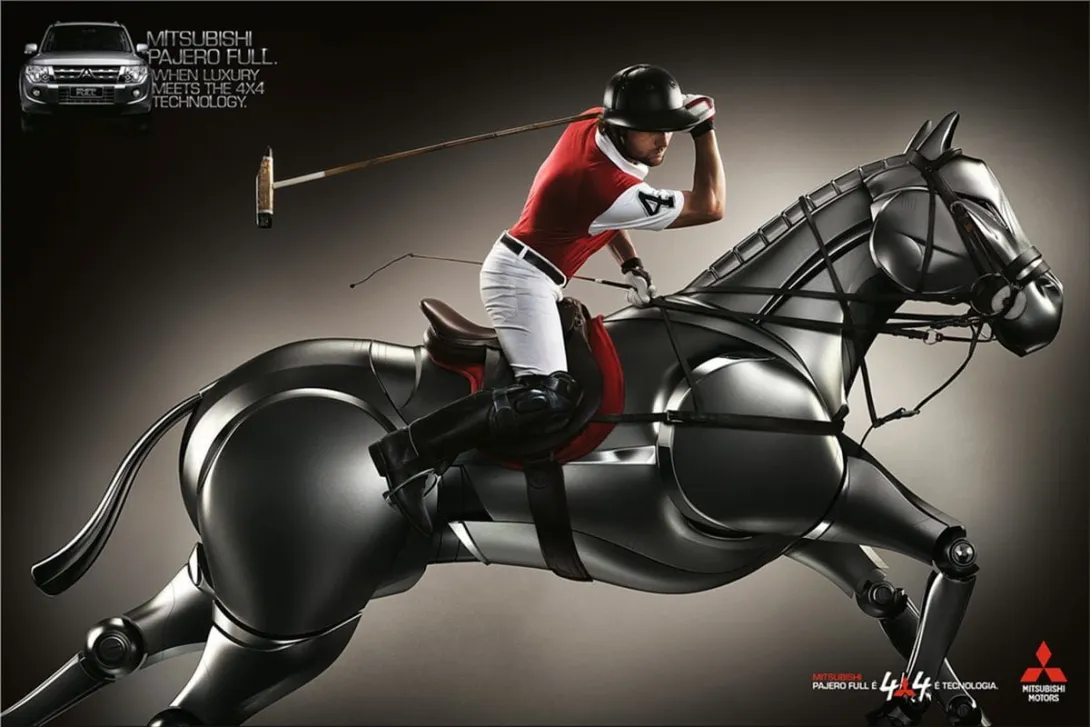 Mitsubishi ads