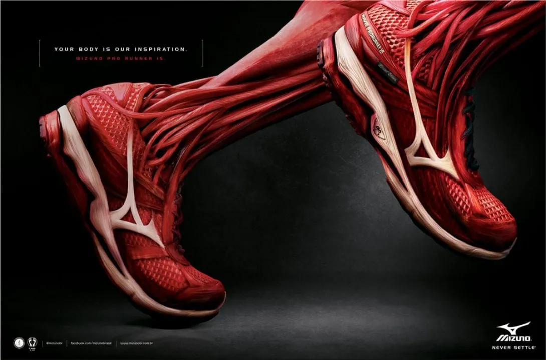Mizuno ads