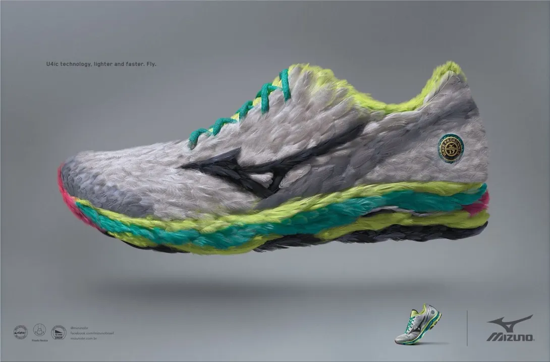 Mizuno print ads