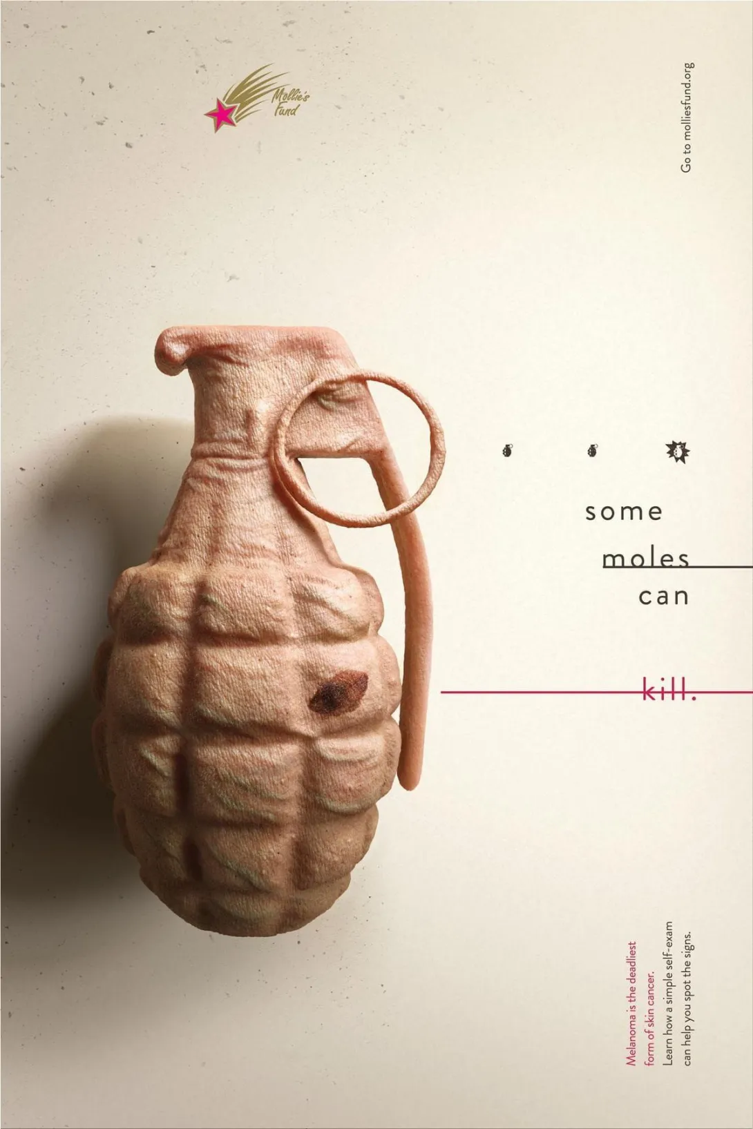 Mollie's Fund: "Some moles can kill." by Area 23