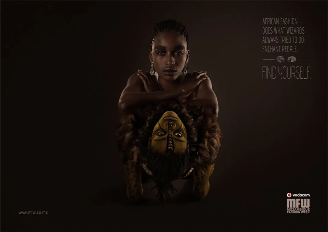 Mozambique Fashion Week ads