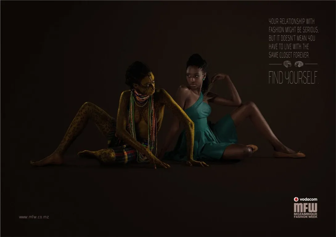 Mozambique Fashion Week ads