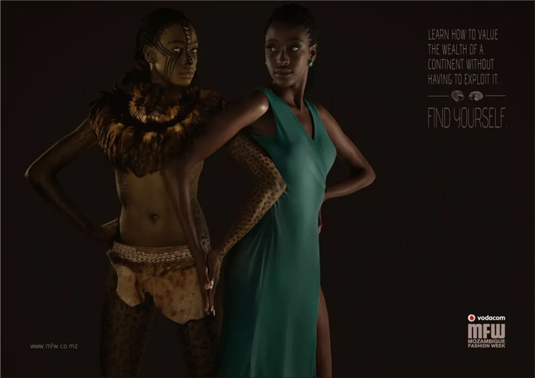 Mozambique Fashion Week ads