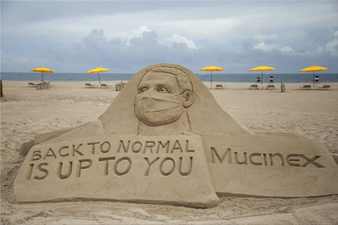 Mucinex "Back to normal is up to you"