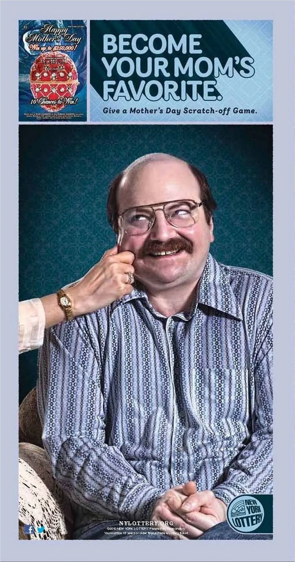 New York Lottery print ads