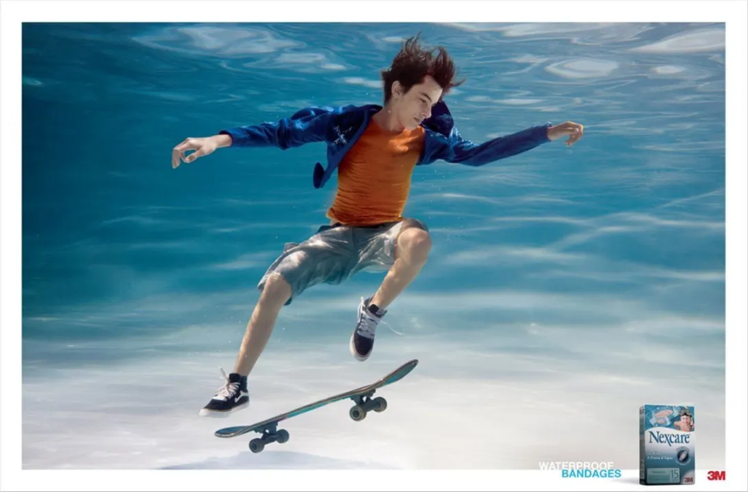 Nexcare print ads