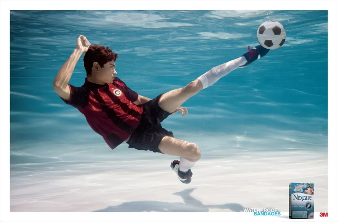 Nexcare print ads