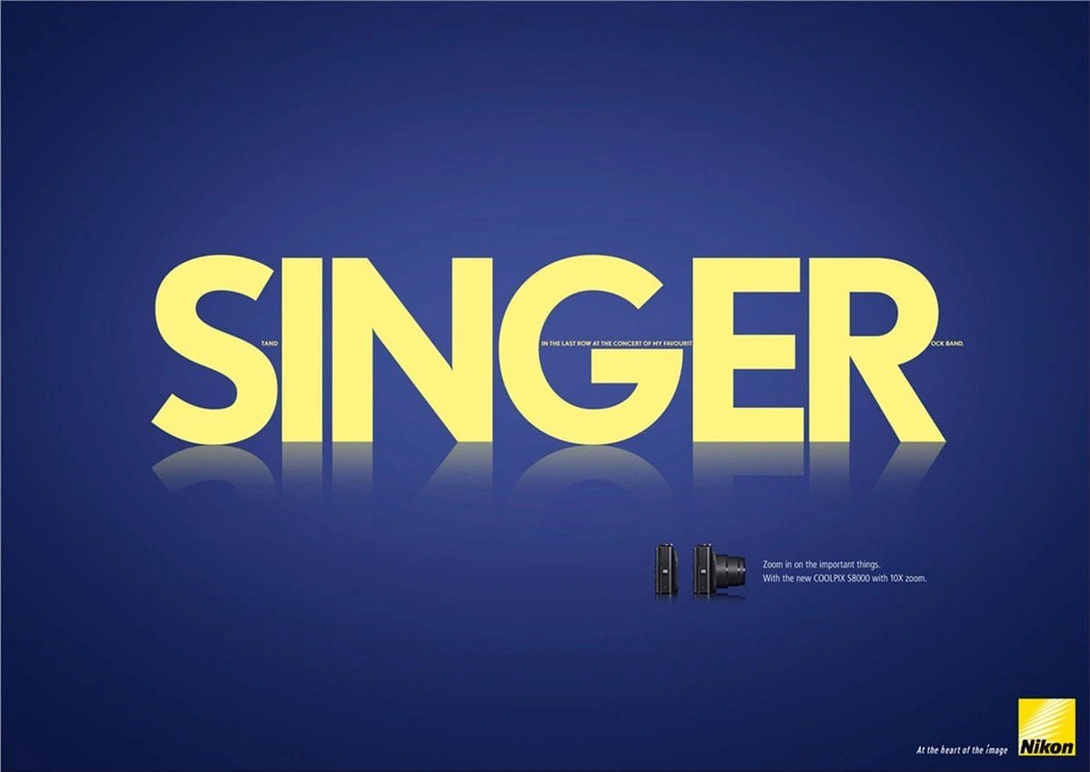 Nikon print ads