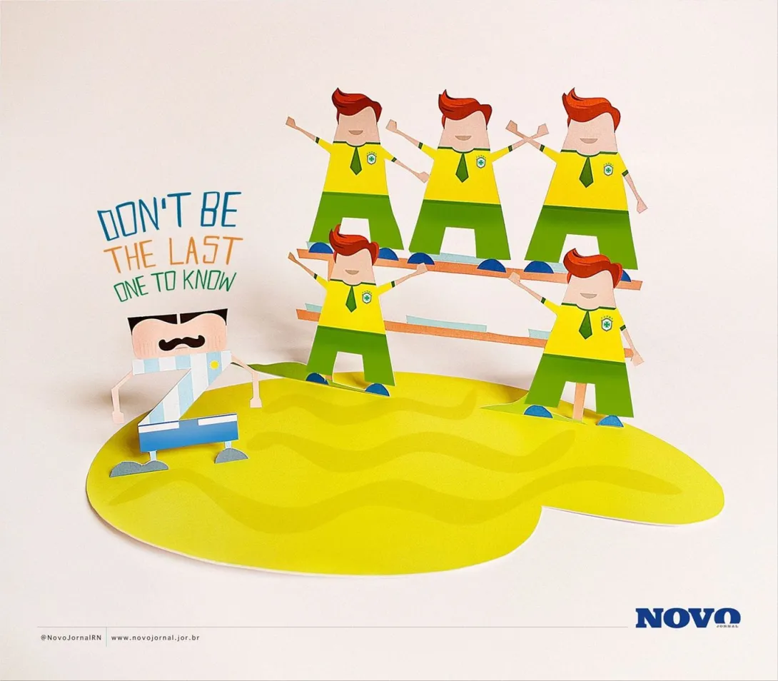 Novo Jornal print ads