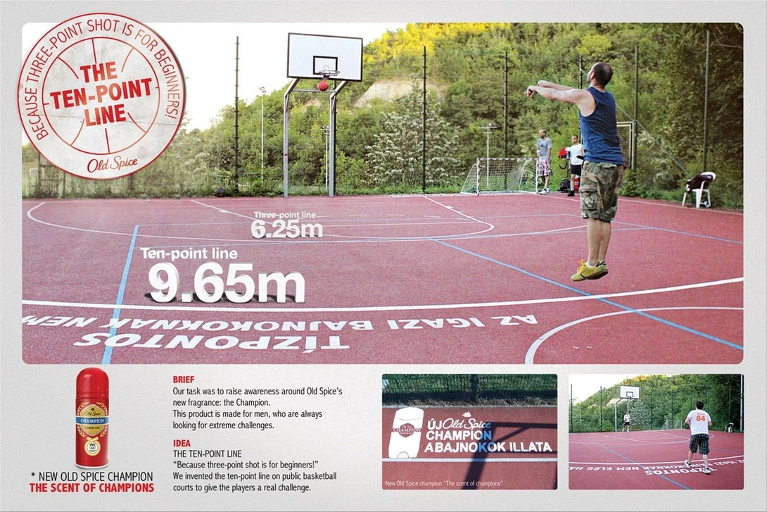 Old Spice ambient ads