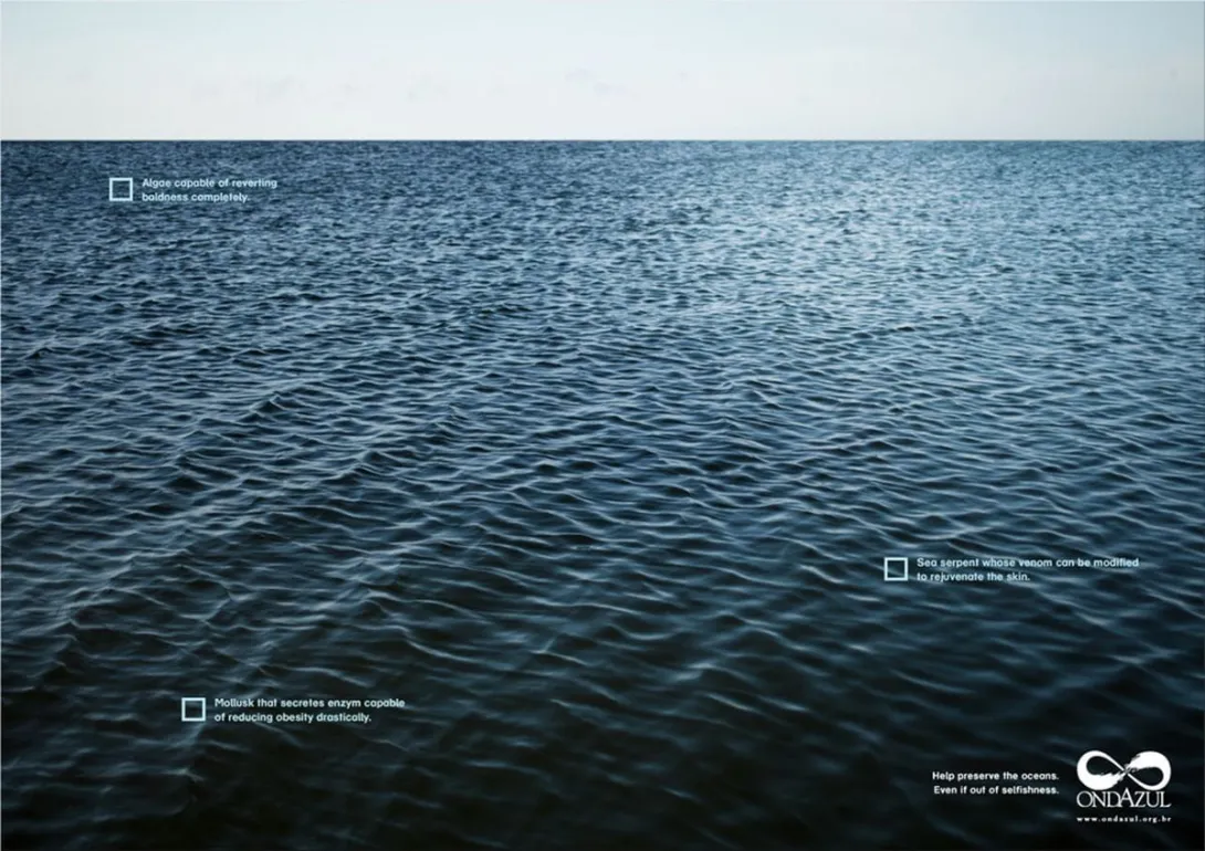 Onda Azul print ads
