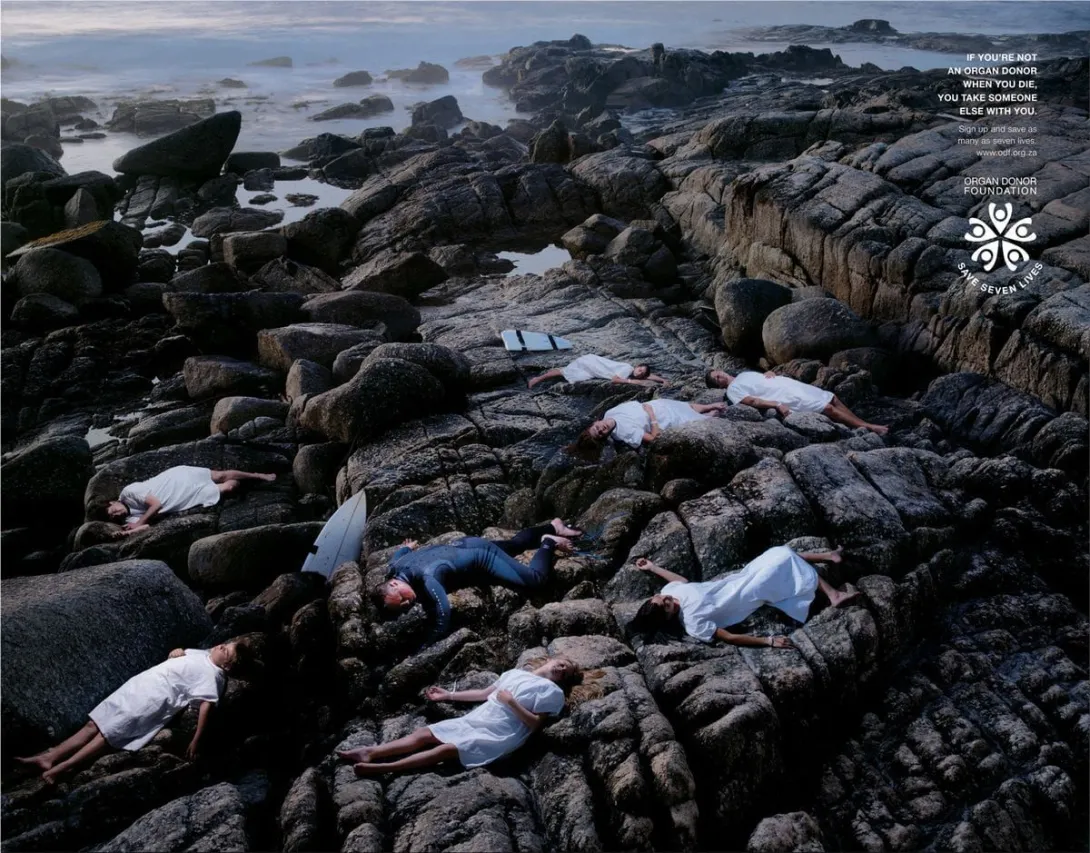 Organ Donor Foundation ads