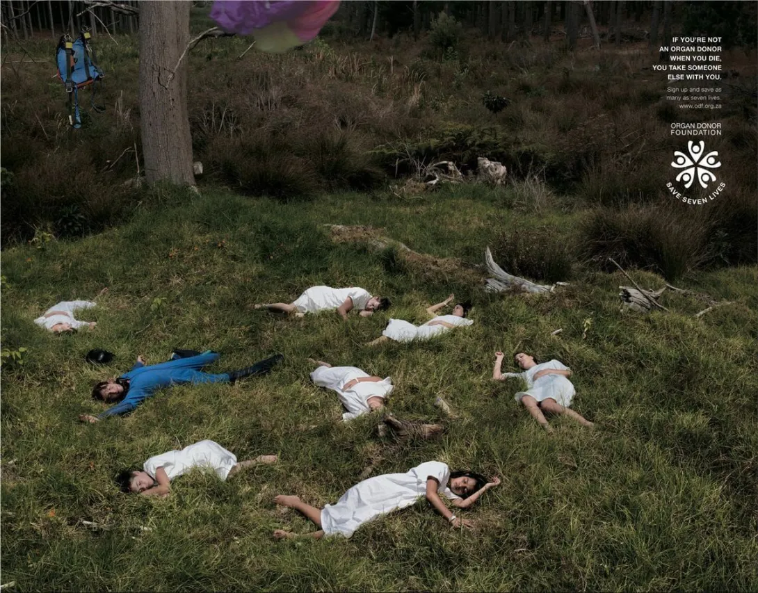 Organ Donor Foundation ads
