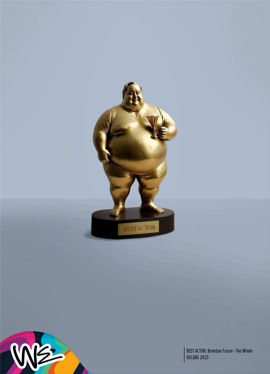 How WE CANAL parodied the Oscars with a funny print ad