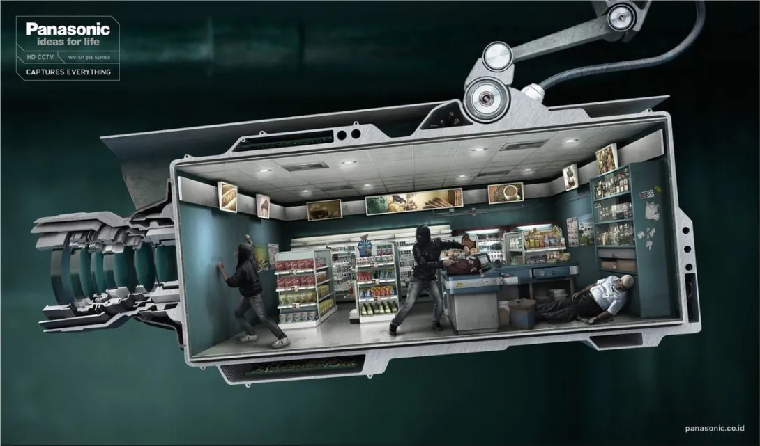 Panasonic HD CCTV ads