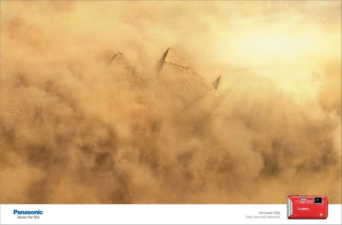 Panasonic print ads