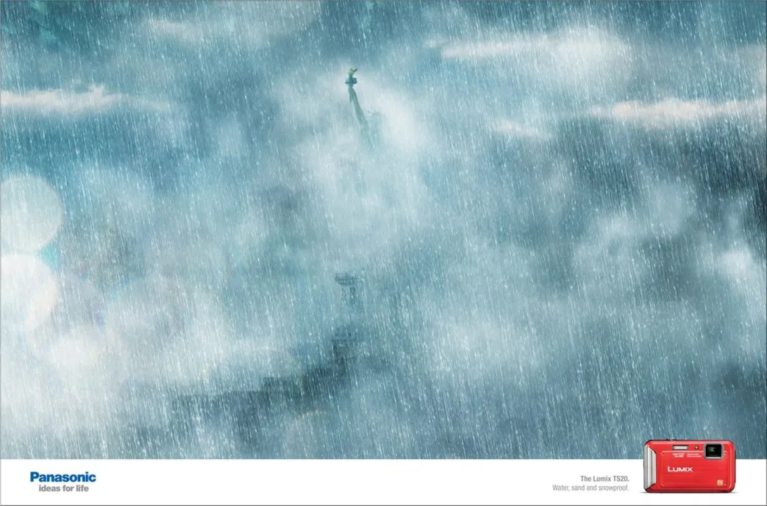 Panasonic print ads