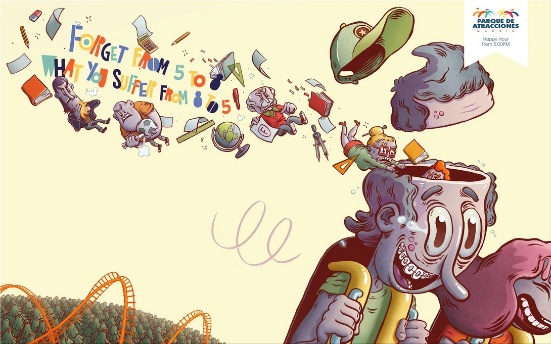 Parques Reunidos: "Happy Hour" by JWT