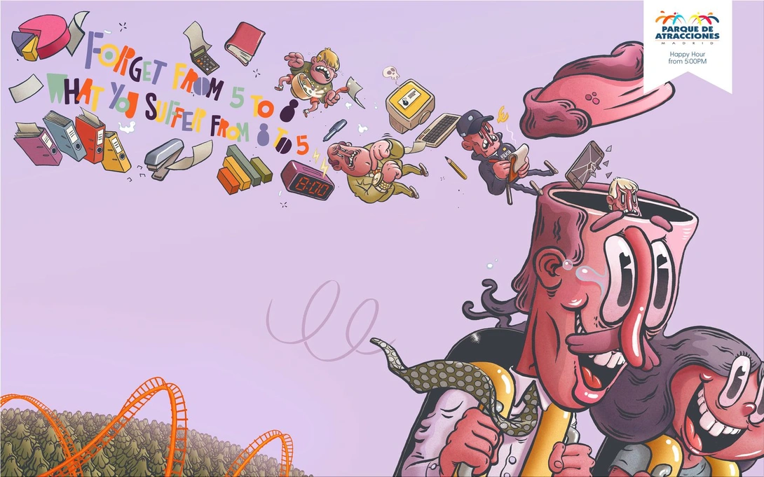 Parques Reunidos: "Happy Hour" by JWT