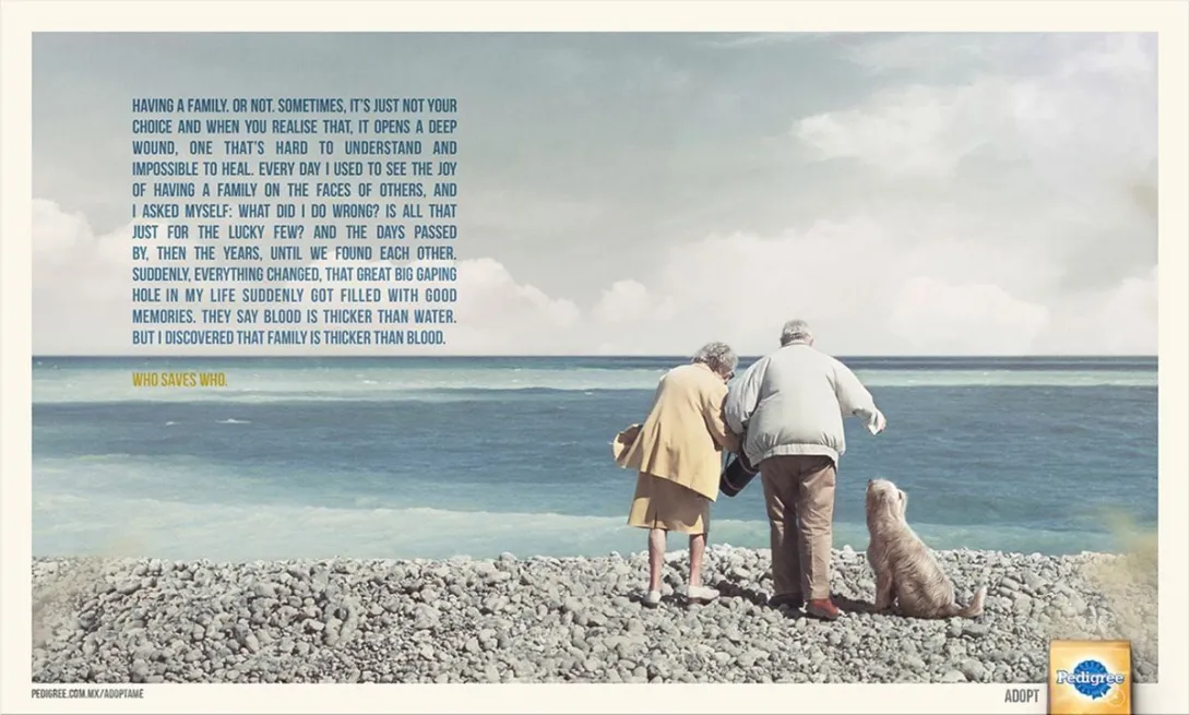 Pedigree print ads