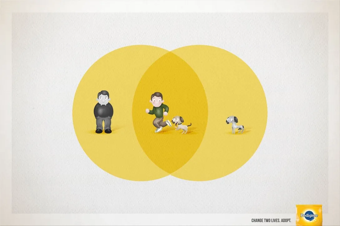 Pedigree print ads