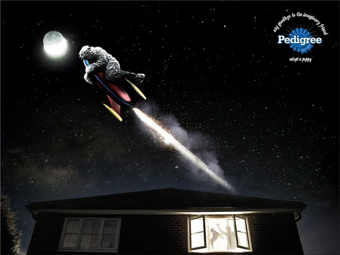 Pedigree print ads