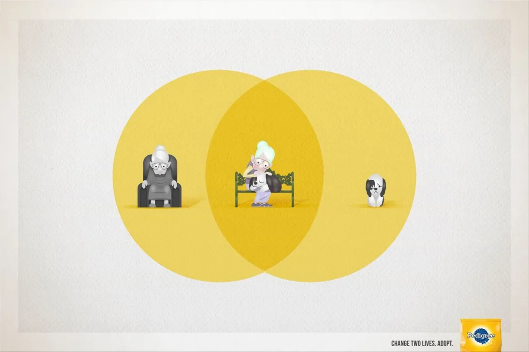 Pedigree print ads