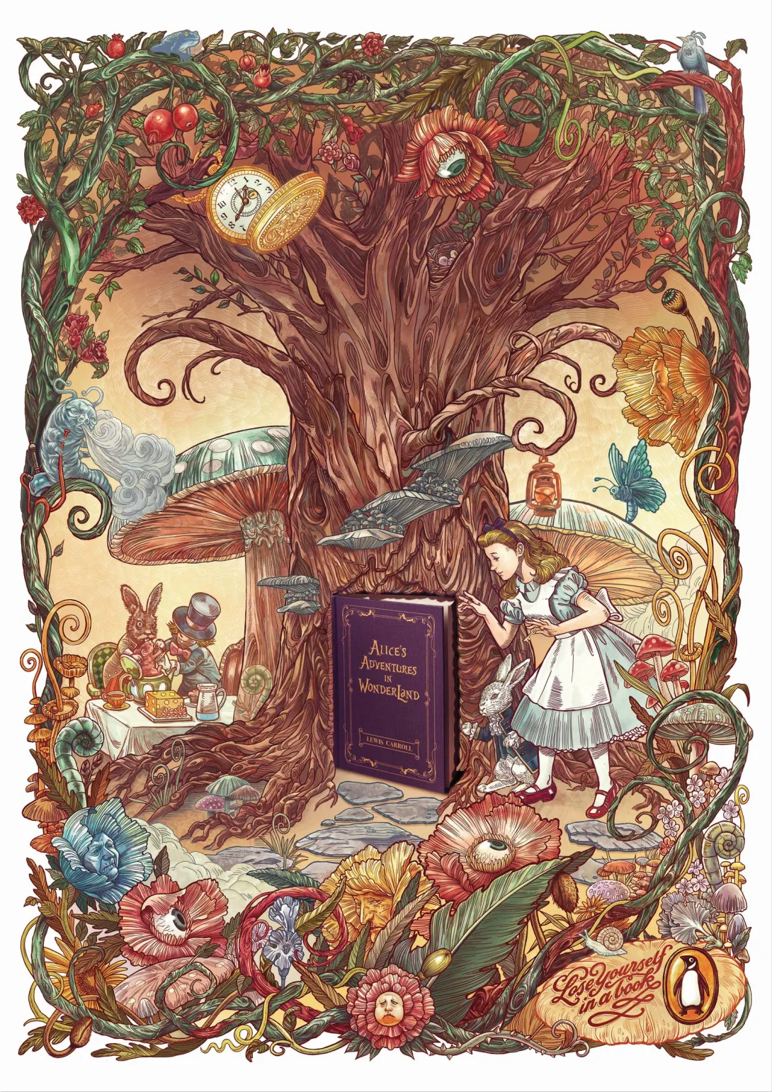 Penguin Books "Lose yourself in a book"