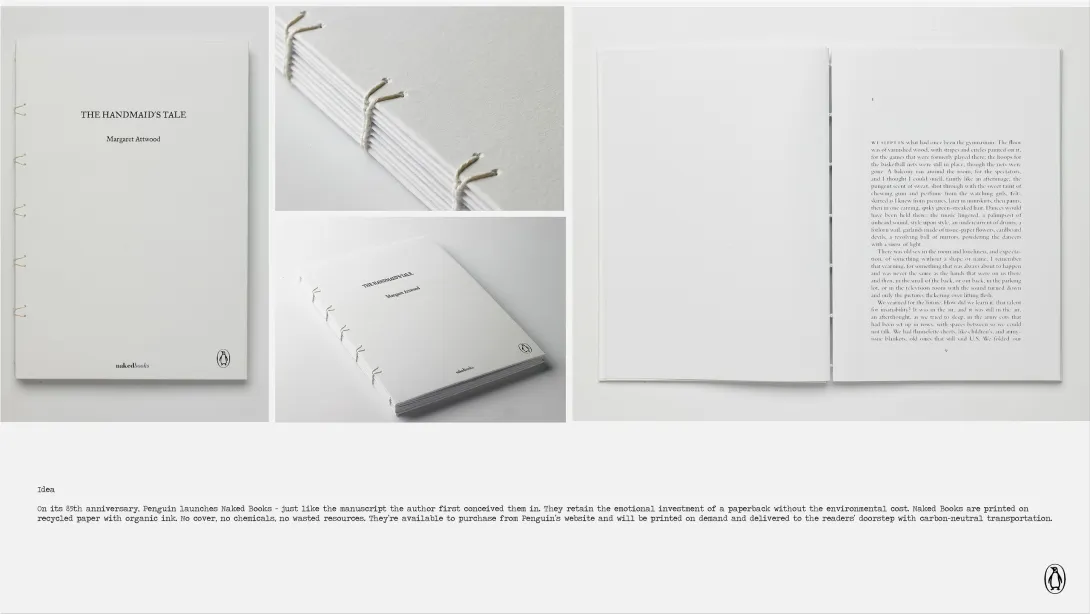 Penguin "Naked Books" ads