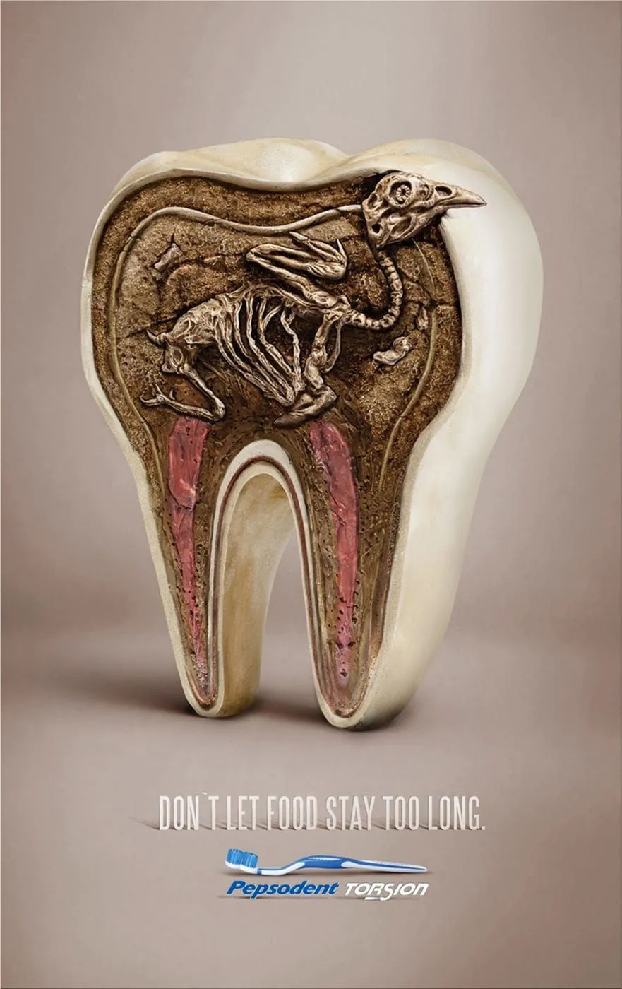 Pepsodent print ads